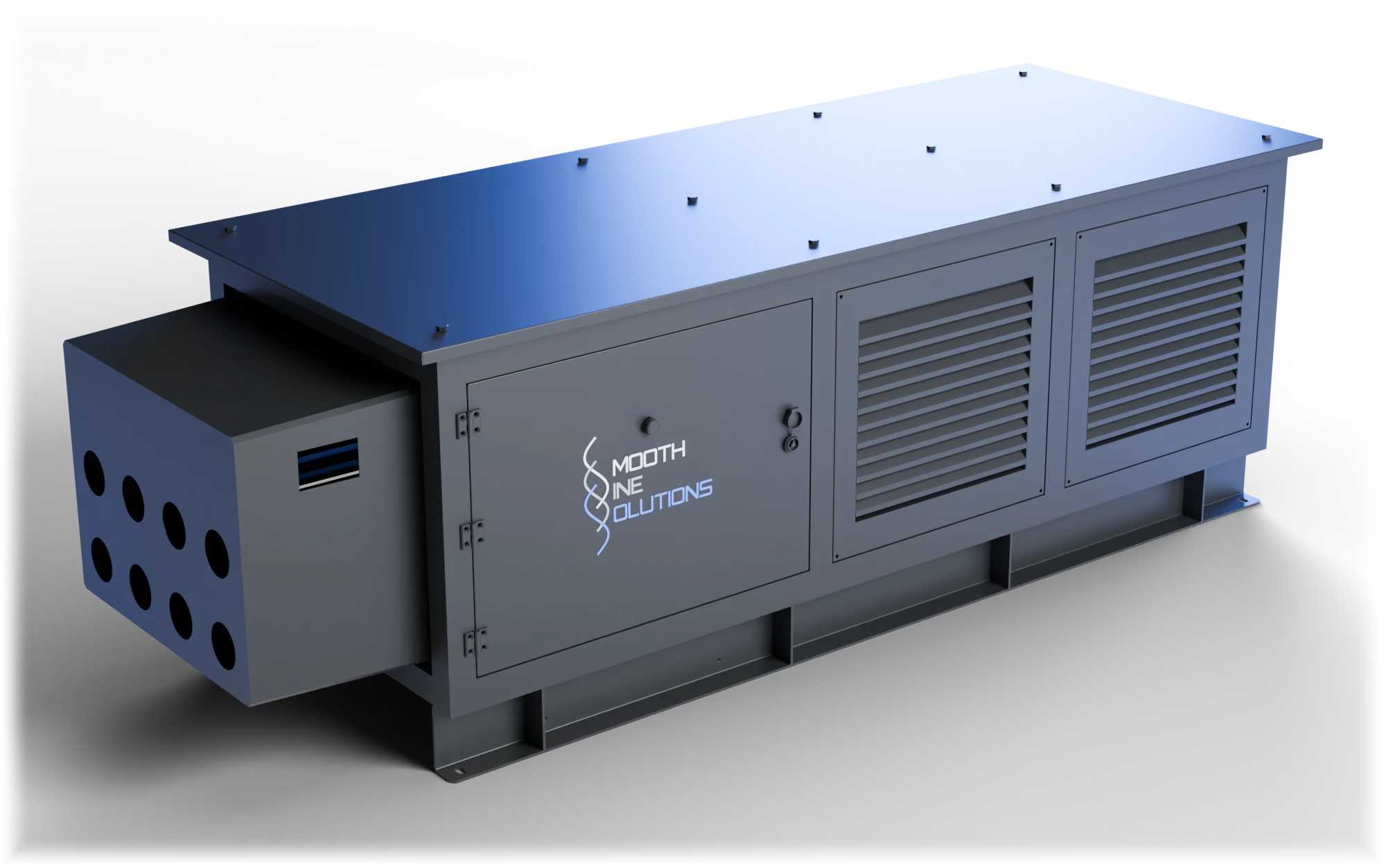 SSS-HF480-900 outdoor harmonic filter with conduit extension box